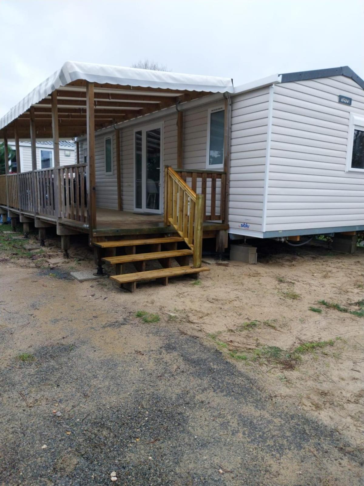 Mobilhome 6-8 Personnes Clim Saint-Jean-de-Monts Extérieur photo